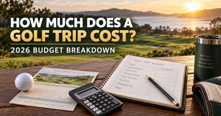 Golf trip cost and budget planning guide for 2026