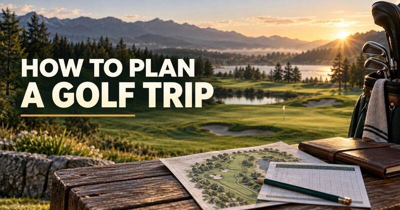How to plan a golf trip for a group